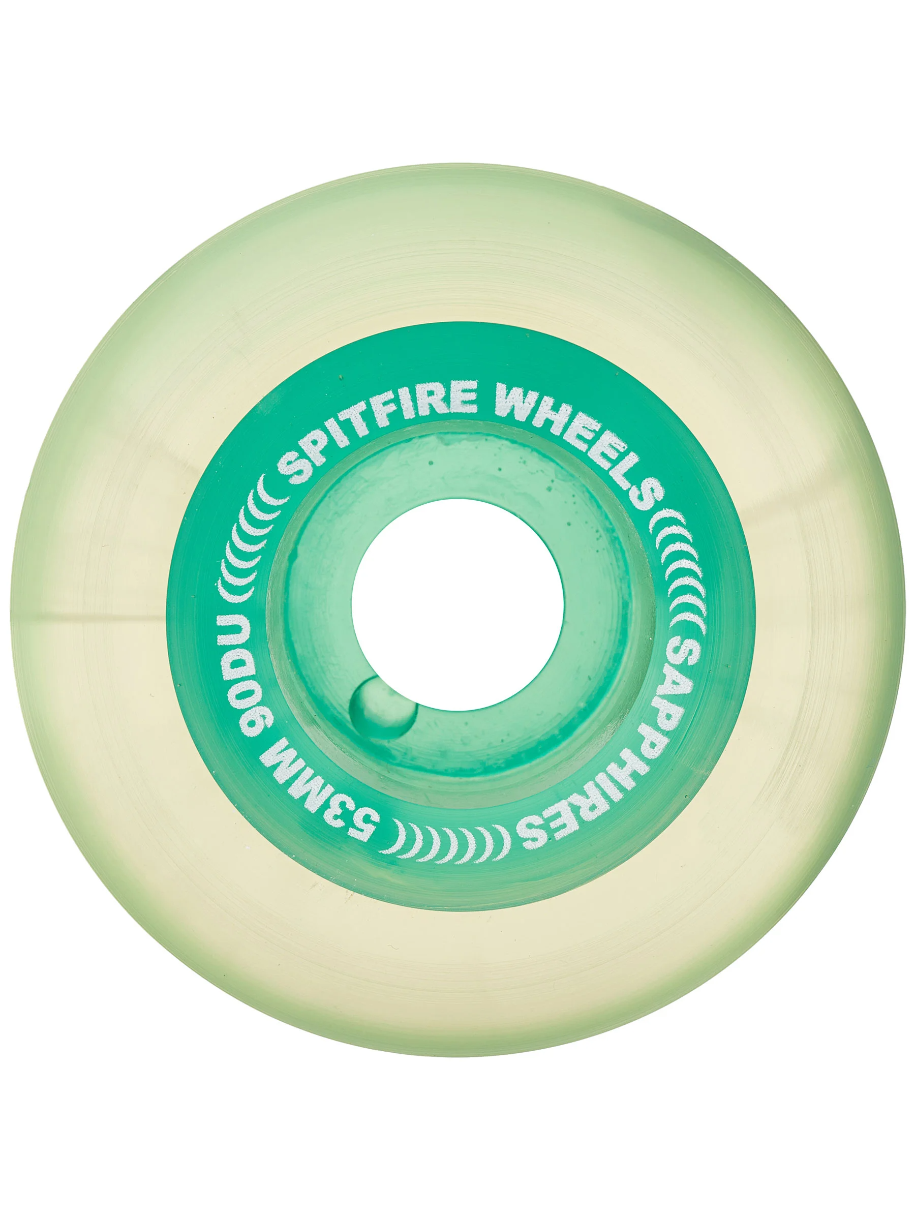 Spitfire Sapphire 90d 53mm Skateboard Wheels - People Skate and Snowboard