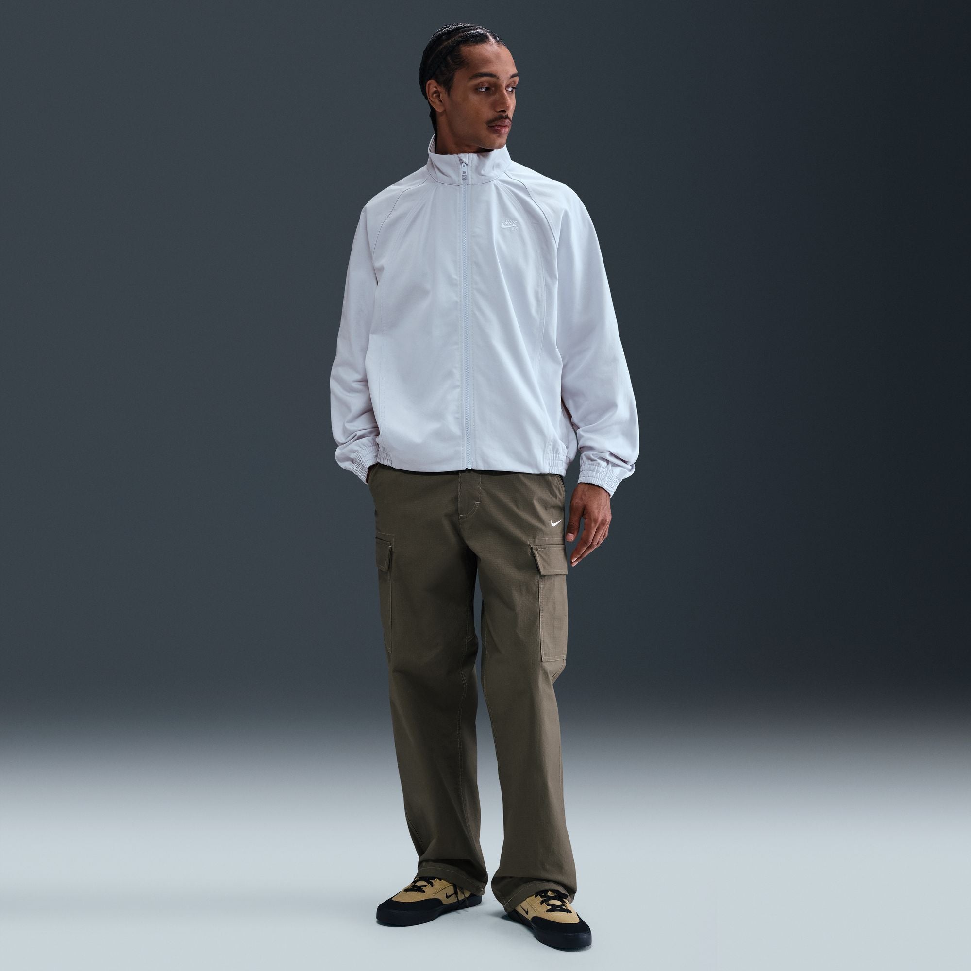 Nike SB Denim Full Zip Track Jacket - People Skate and Snowboard