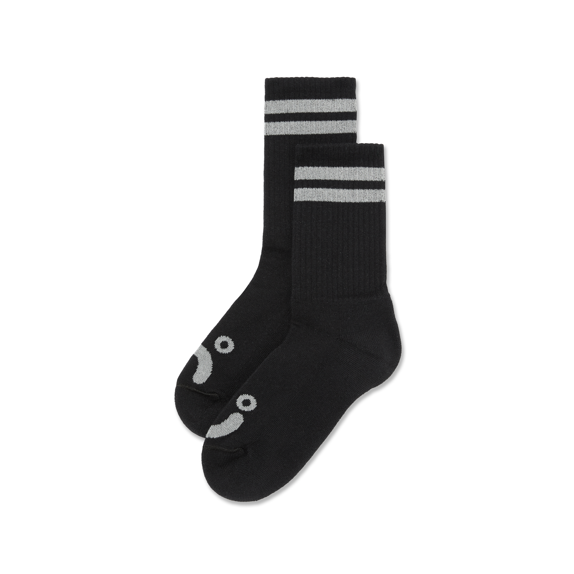 Polar Skate Co. Happy Sad Rib Socks - People Skate and Snowboard