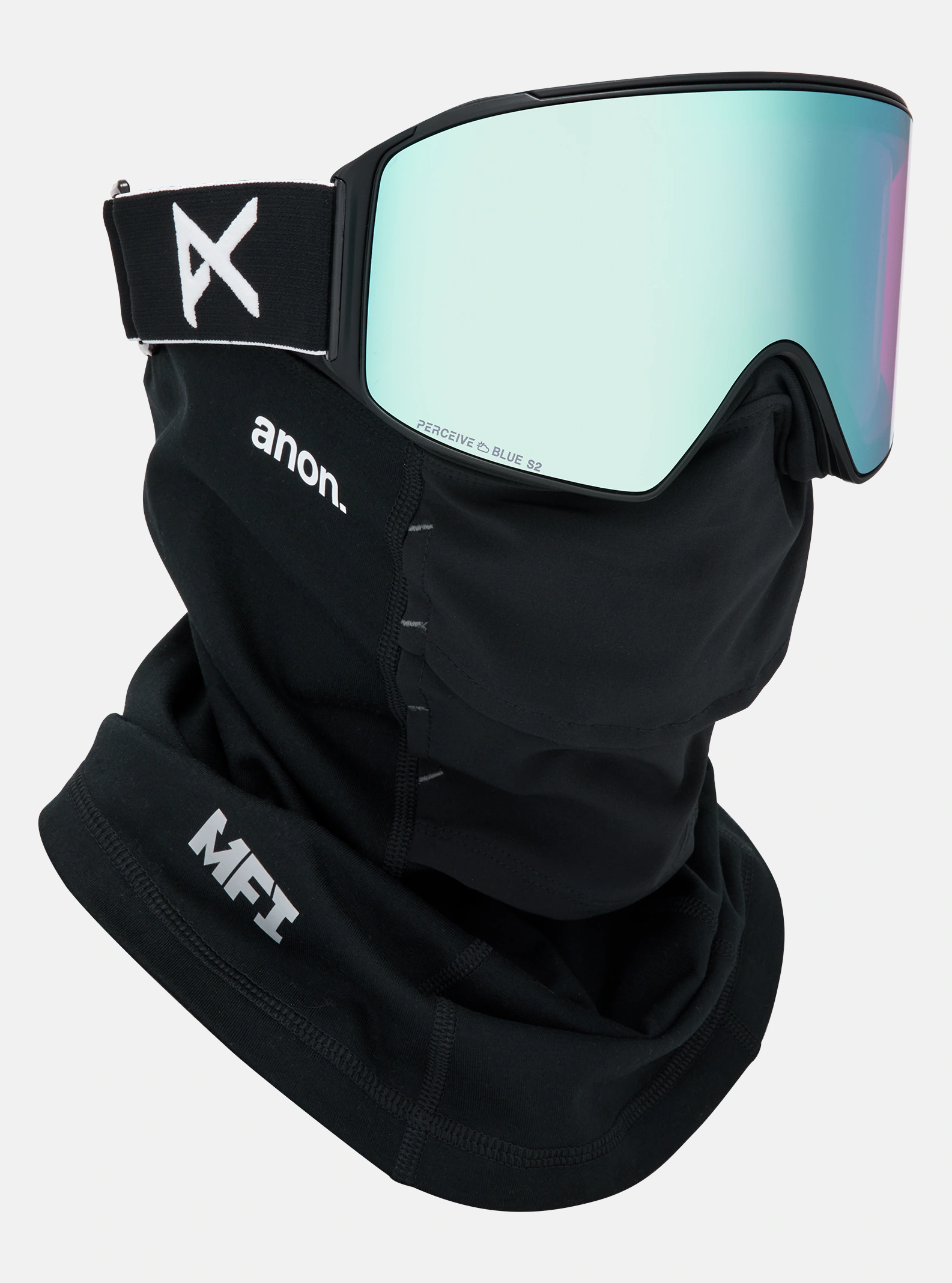 Anon M4 Cylindrical Goggles + Bonus Lens + MFI Face Mask - People Skate and Snowboard