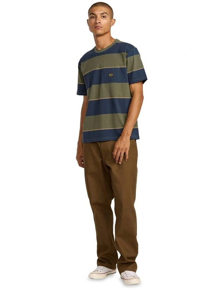 RVCA Dayshift Stripe Tee - People Skate and Snowboard