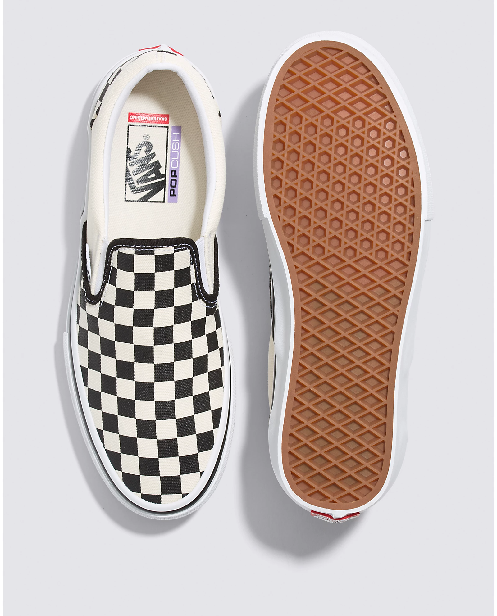 Vans Skate Slip-On Checkerboard Shoe - People Skate and Snowboard