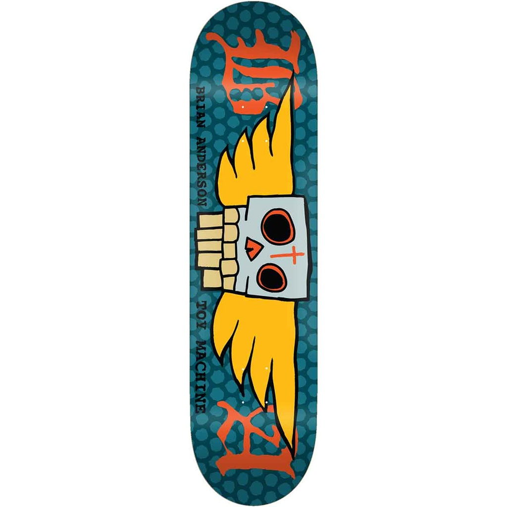 Toy Machine Brian Anderson B.A. Deck 8.5 - People Skate and Snowboard