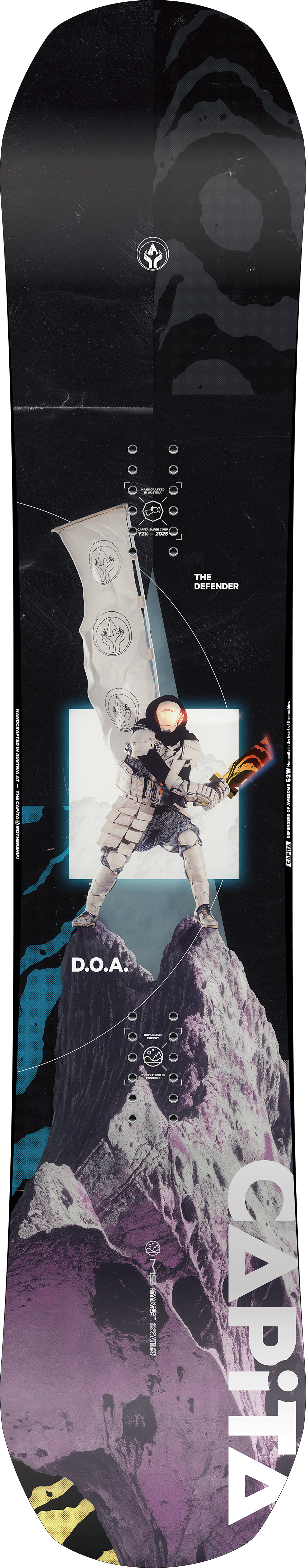 Capita Defenders of Awesome DOA Wide Snowboard 2026 - People Skate and Snowboard