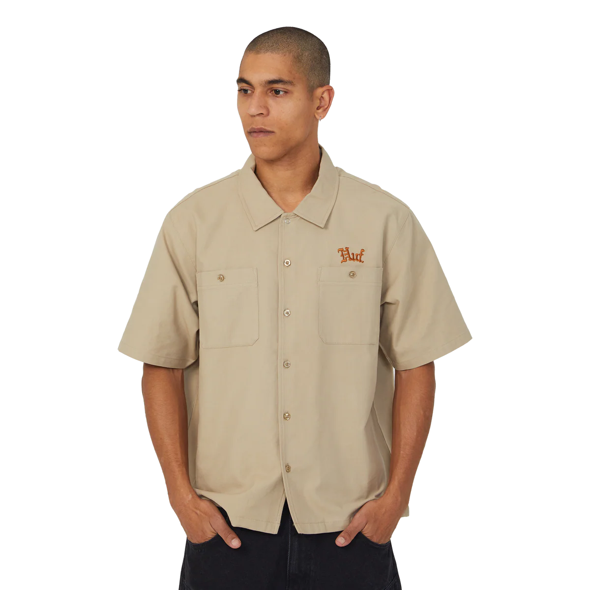 Huf Fantasies Work Shirt - People Skate and Snowboard