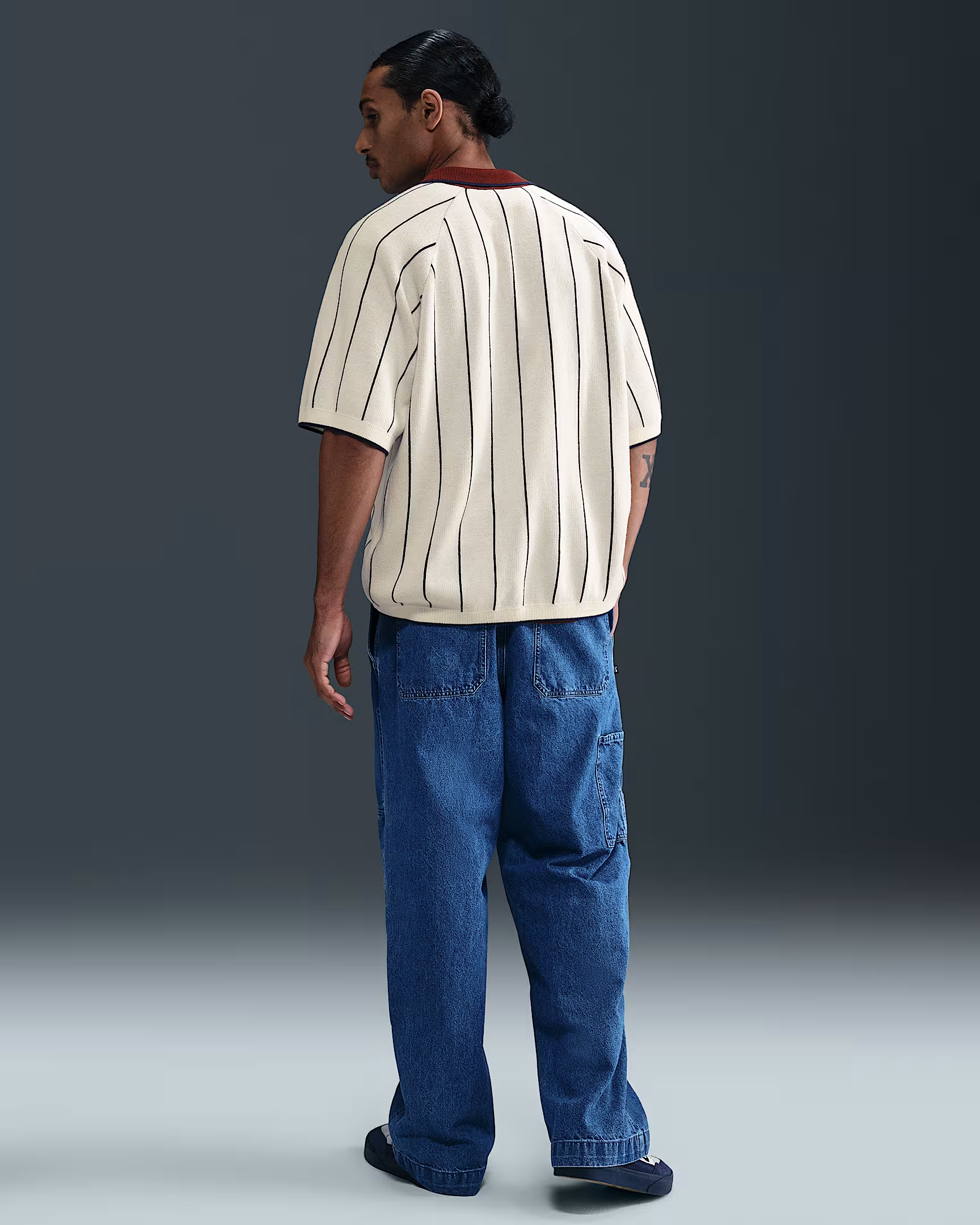 Nike SB Short Sleeved Polo Skate Sweater - People Skate and Snowboard