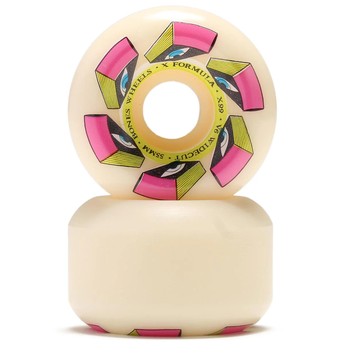 Bones X Formula Look Book Widecut Wheels 99a - People Skate and Snowboard