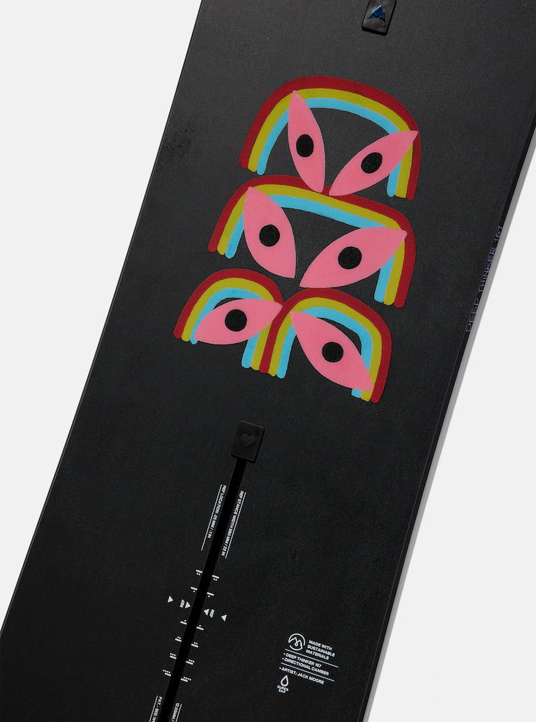 Burton Deep Thinker Camber Snowboard 2025 - People Skate and Snowboard
