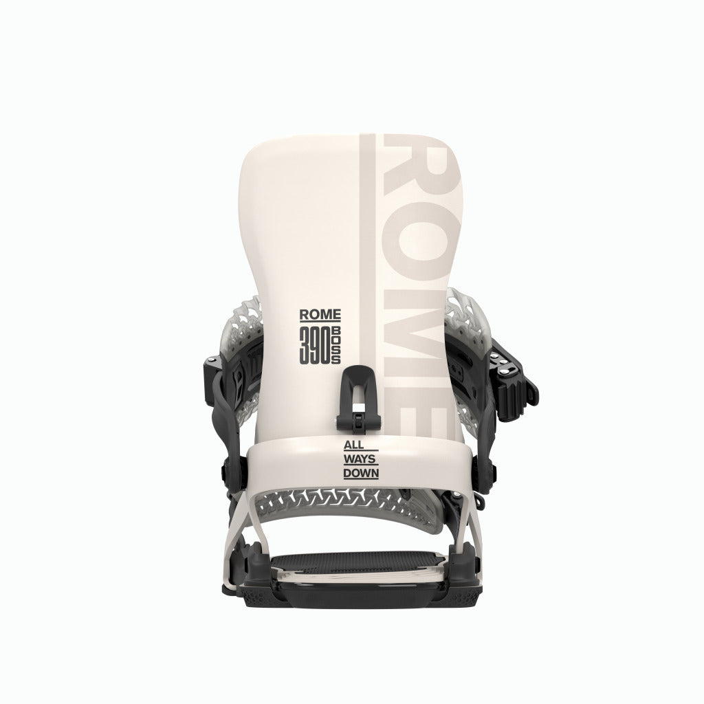 Rome 390 Boss FW Snowboard Bindings 2026 - People Skate and Snowboard