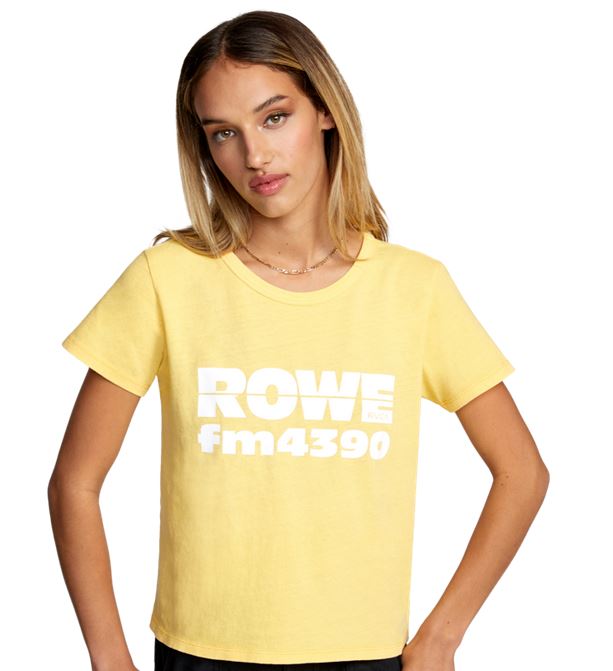 RVCA Womens x Camille Rowe FM 4390 Tee - People Skate and Snowboard