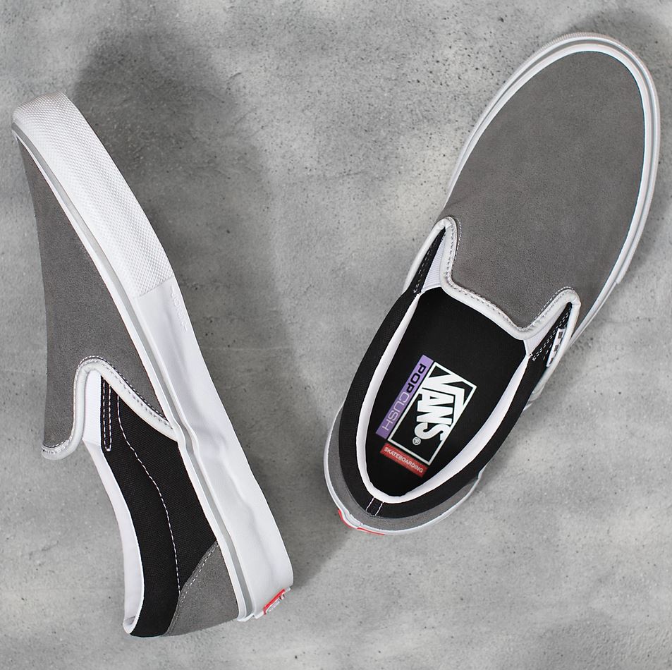 Vans Reflective Slip-On Shoes - People Skate and Snowboard