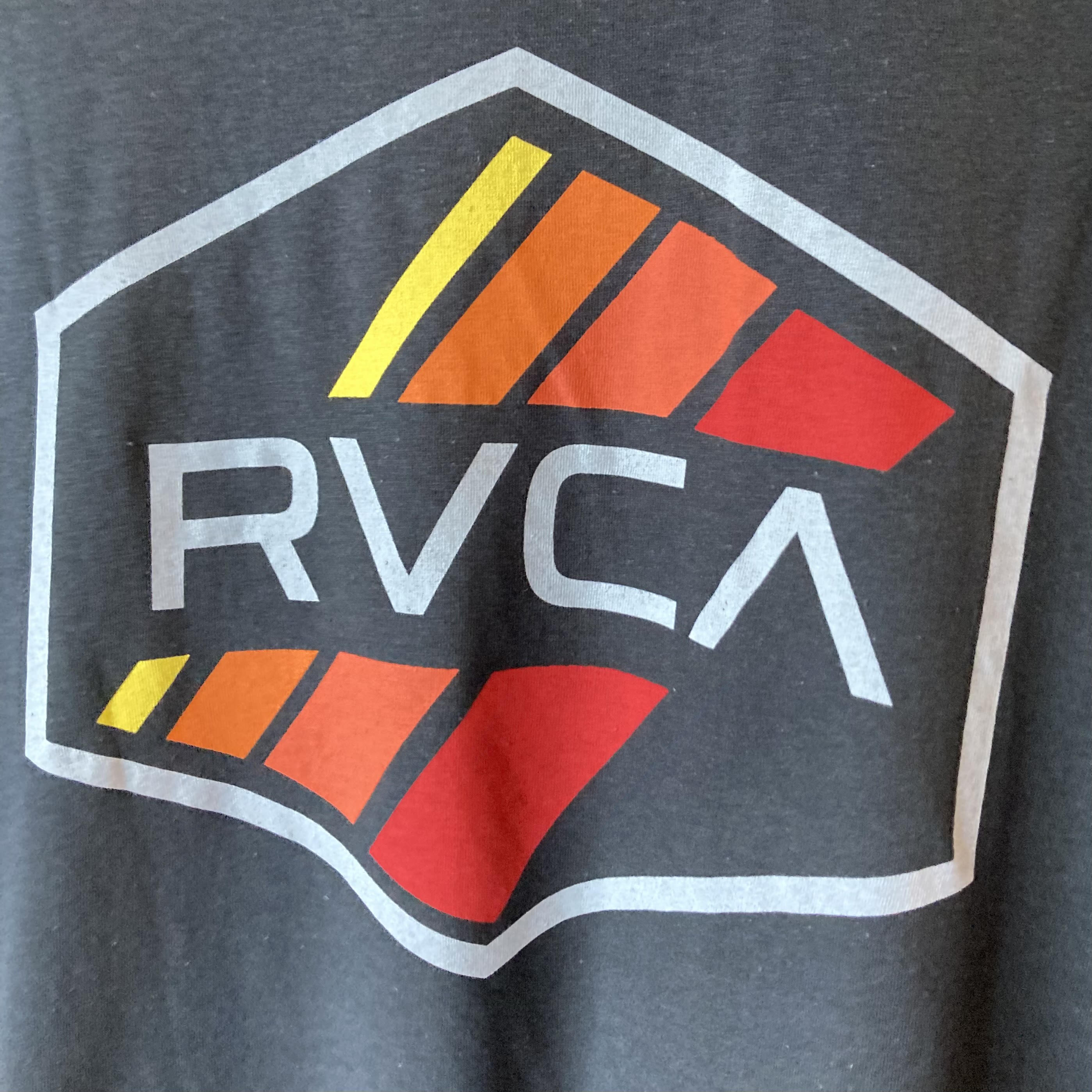 RVCA Stripe Hex Tee - People Skate and Snowboard
