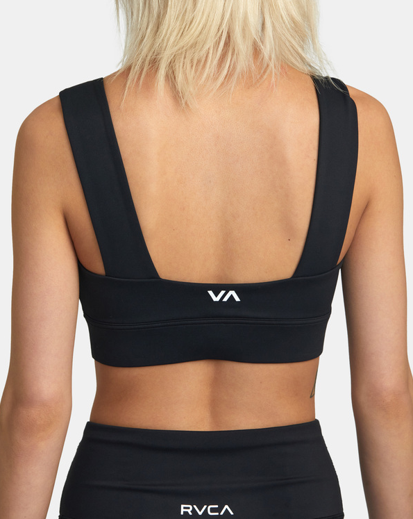RVCA Wide Strap Sports Bra - People Skate and Snowboard