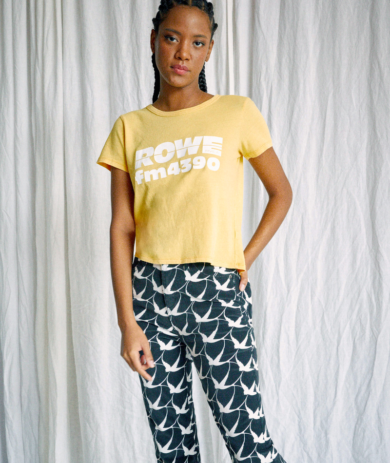 RVCA Womens x Camille Rowe FM 4390 Tee - People Skate and Snowboard