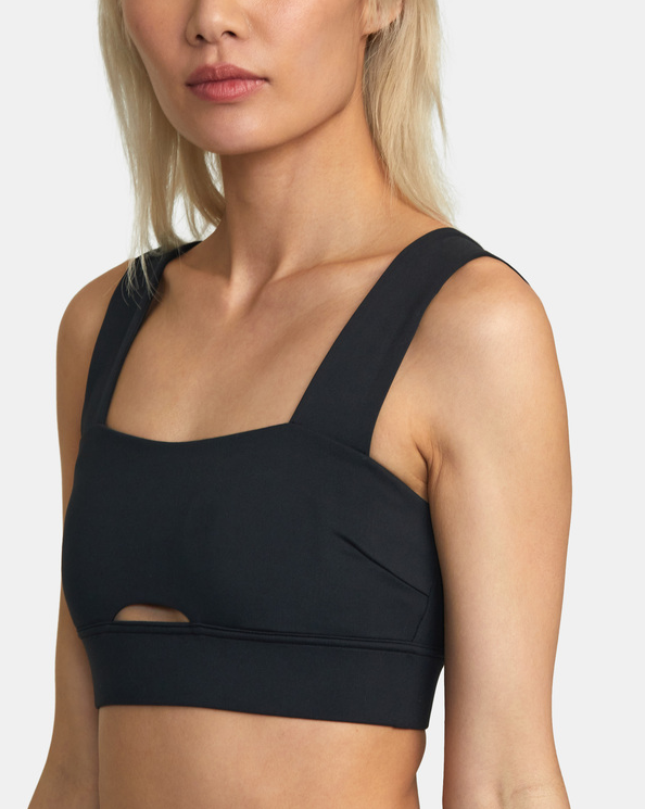 RVCA Wide Strap Sports Bra - People Skate and Snowboard