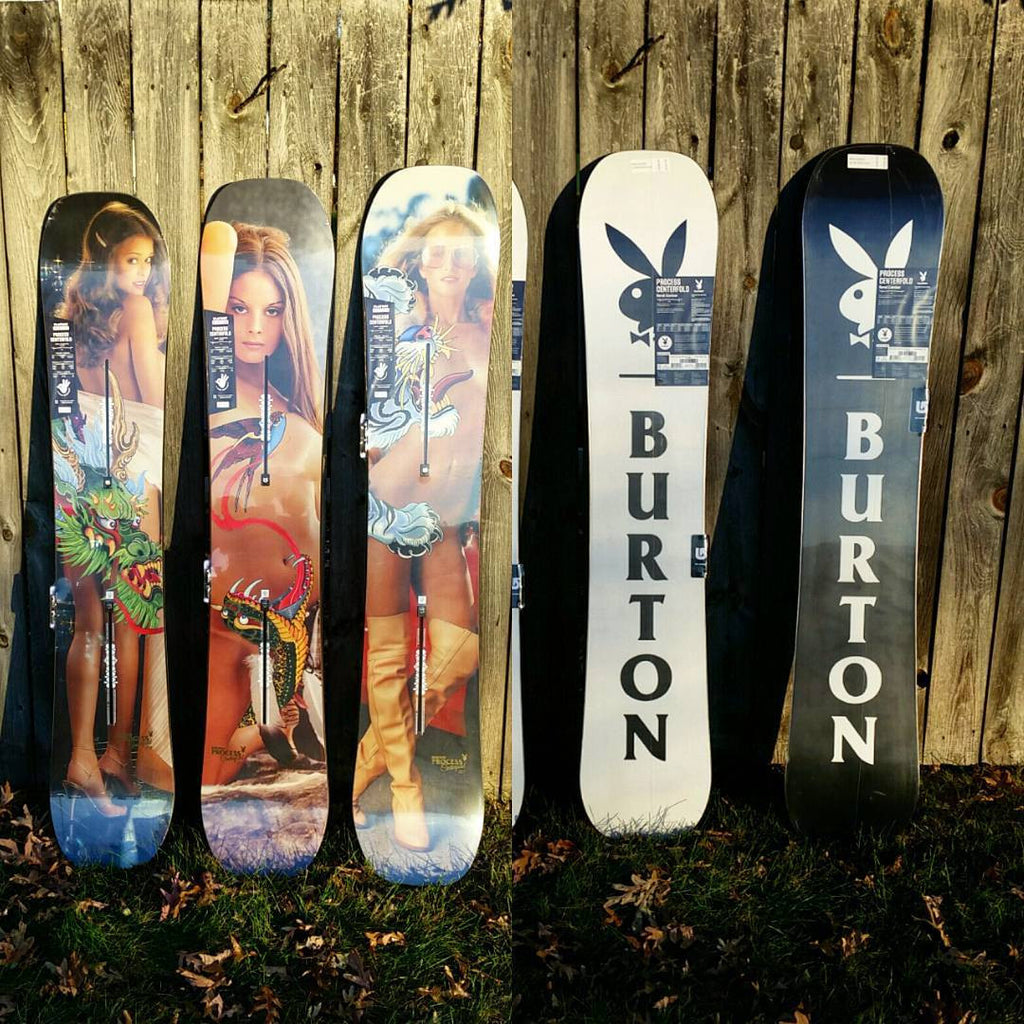 Burton x Playboy Process Centerfold Snowboard