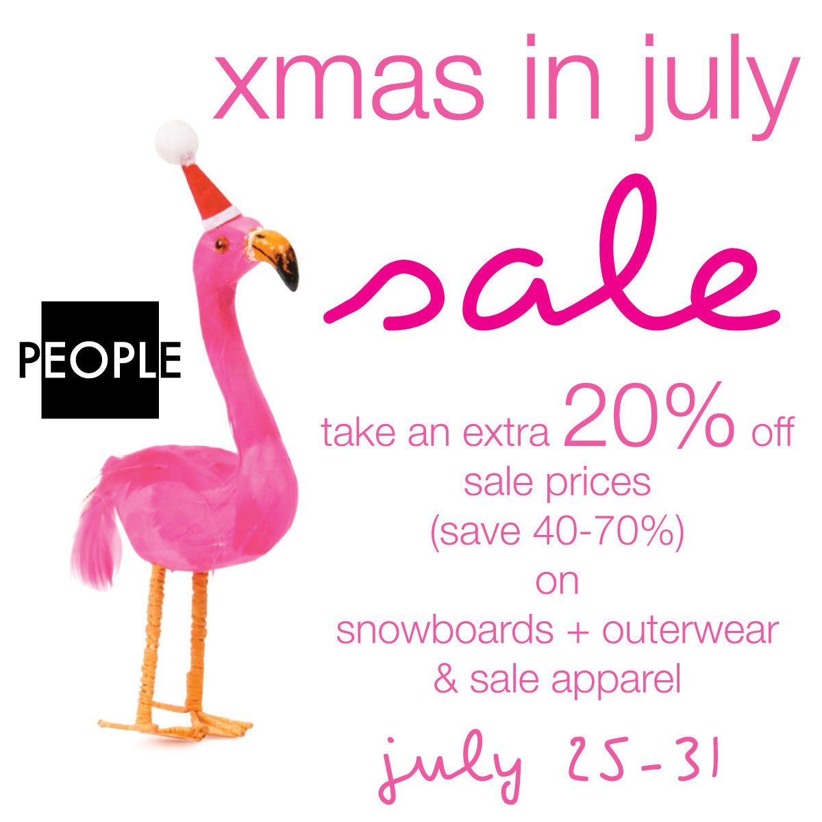 XmasInJuly Sale