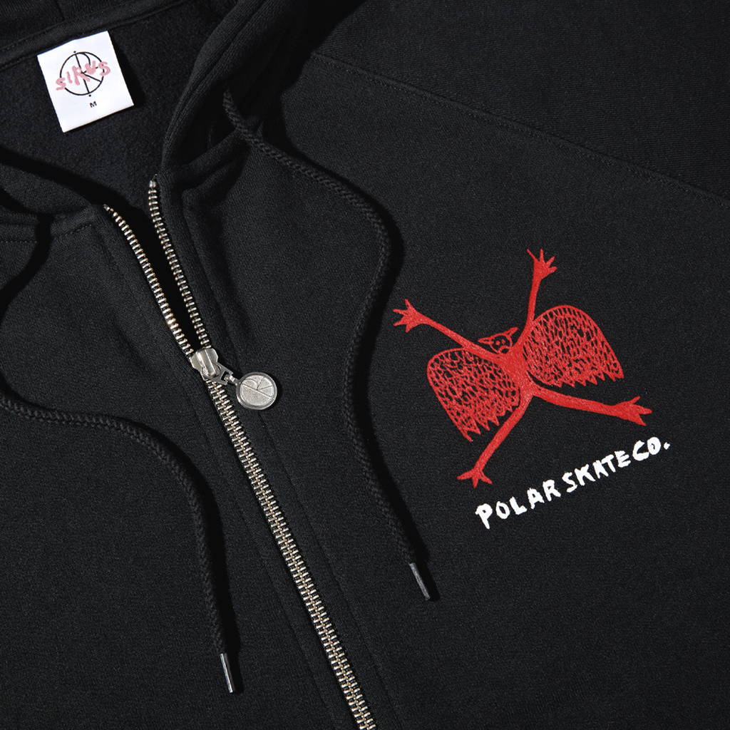 Polar Skate Co. Welcome To The New Age Default Zip Hoodie - People Skate and Snowboard