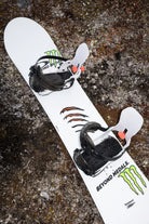 Bataleon 2027 Blaster Pro AW FASE snowboard bindings for men in Tor Gray, featuring durable hardgoods design and secure strap system.