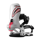Bataleon Blaster Pro AW FASE snowboard bindings for men in Tor Gray, featuring durable hardgoods construction and adjustable straps.