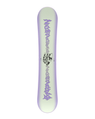 Bataleon Women's Disaster snowboard with colorful graphic design, ready for winter snowboarding adventures.