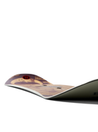 Burton 50th 94 Twin snowboard for men, showing the camber profile and design details of this versatile snowboard.