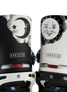 Burton 50th 94 Cartel X snowboard bindings for men, featuring a highback and twin design for versatile all-mountain riding.