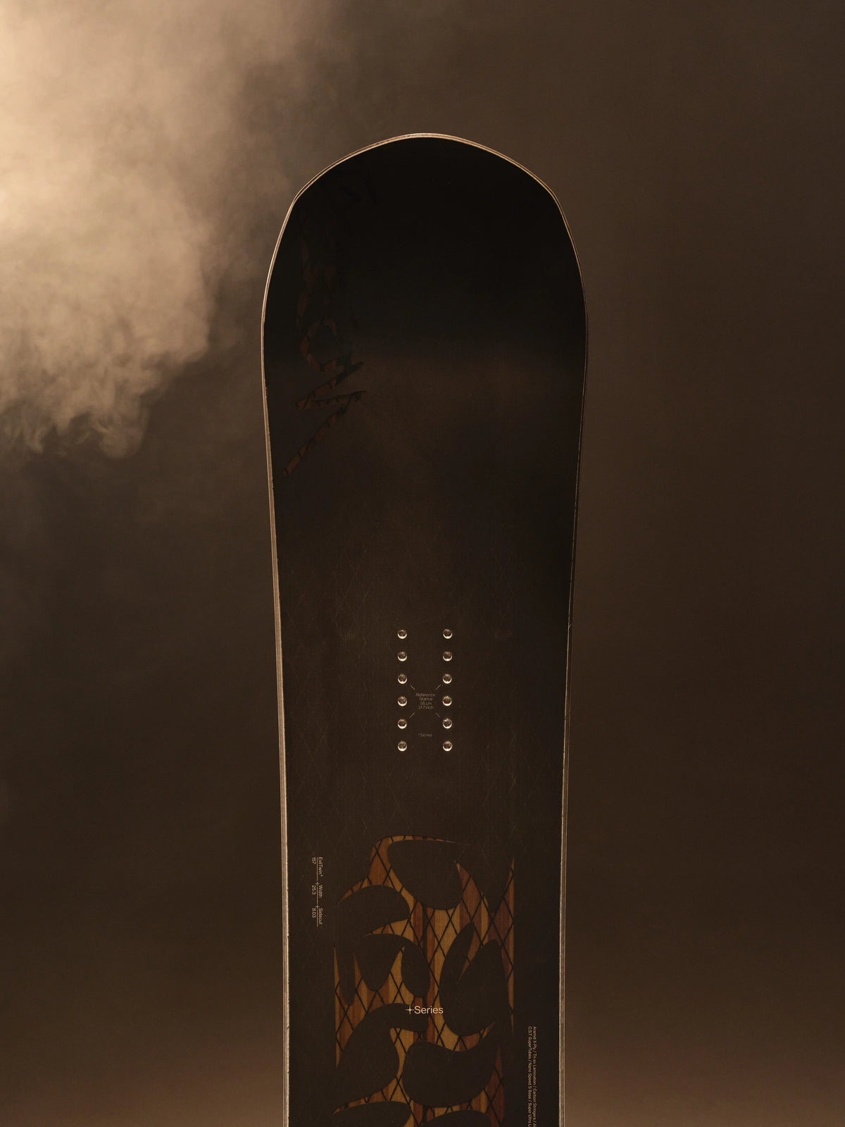 Bataleon Evil Twin+ snowboard for men, featuring a sleek design and versatile shape, ideal for all-mountain snowboarding.