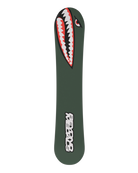 Bataleon Tornado x Beyond Medals men's snowboard showing the base with colorful graphics and snowboard branding.