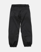 2027 Volcom men's Arthur 20K snow pants in black, showing waterproof softshell design and articulated fit