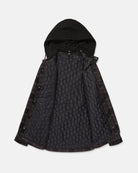 Volcom men's Enson insulated riding flannel jacket in black, 2027 snow outerwear