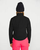 Volcom women's Evergreen full-zip insulated snow jacket in black, view 02