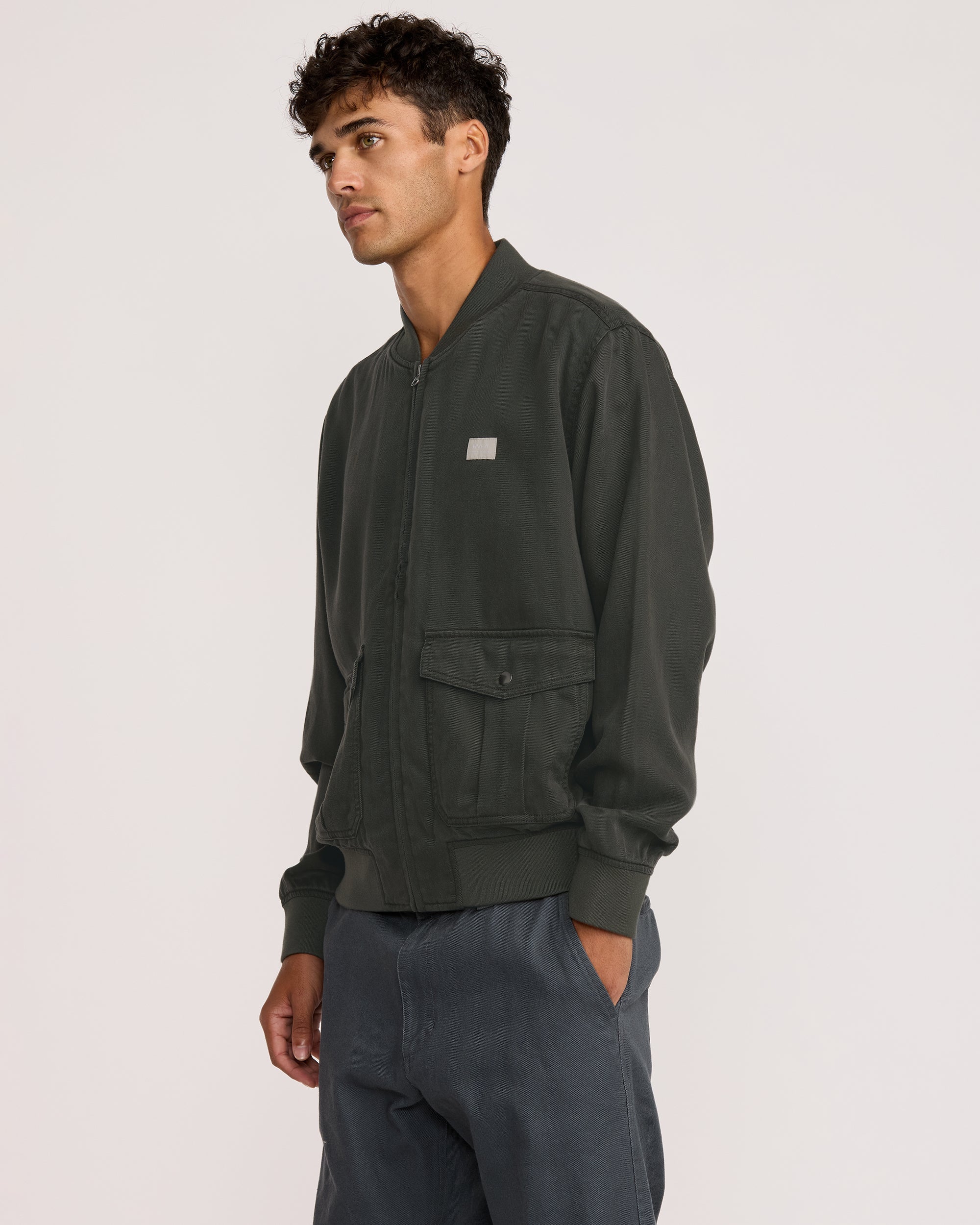 RVCA Vacancy Bomber 2 Full Zip Jacket – People Skate and Snowboard