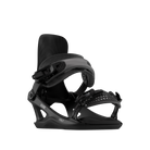 Rome Volt FASE snowboard bindings for men in black, featuring adjustable straps and durable construction for snowboarding.