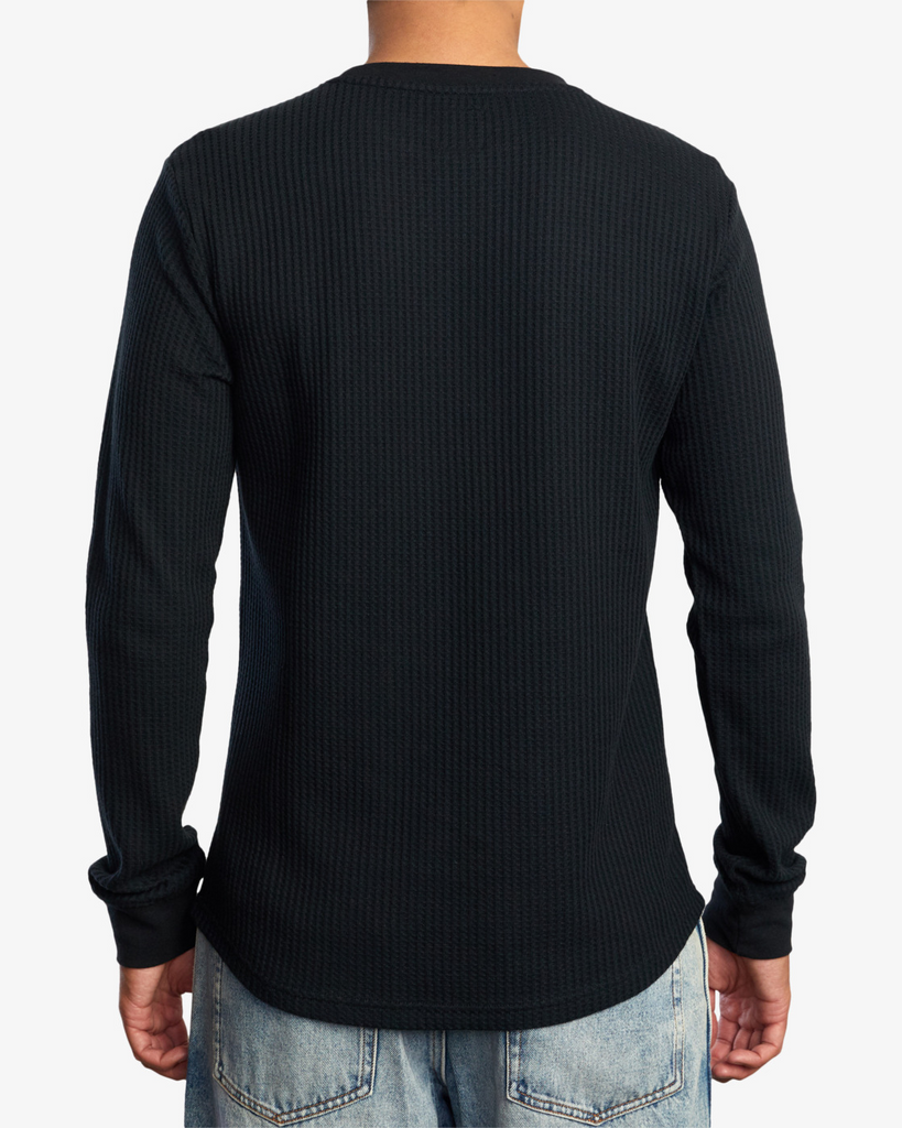 RVCA Day Shift Long Sleeve Thermal Shirt - People Skate and Snowboard