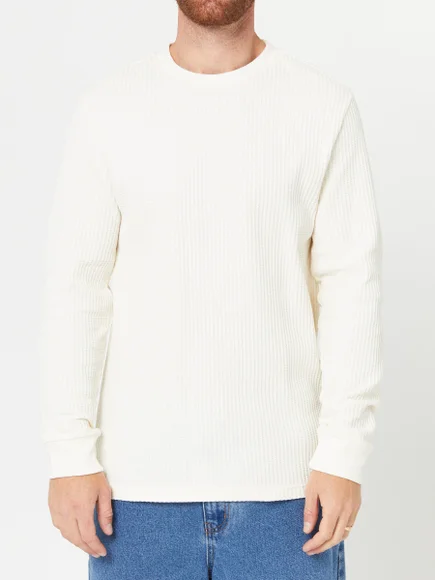 RVCA Dayshift Thermal Shirt XXlarge People Skate and Snowboard