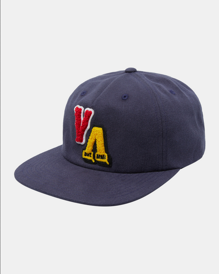 RVCA Letterman Snapback Hat - People Skate and Snowboard