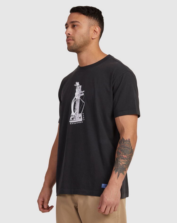 RVCA VHS Spirit Tee - People Skate and Snowboard