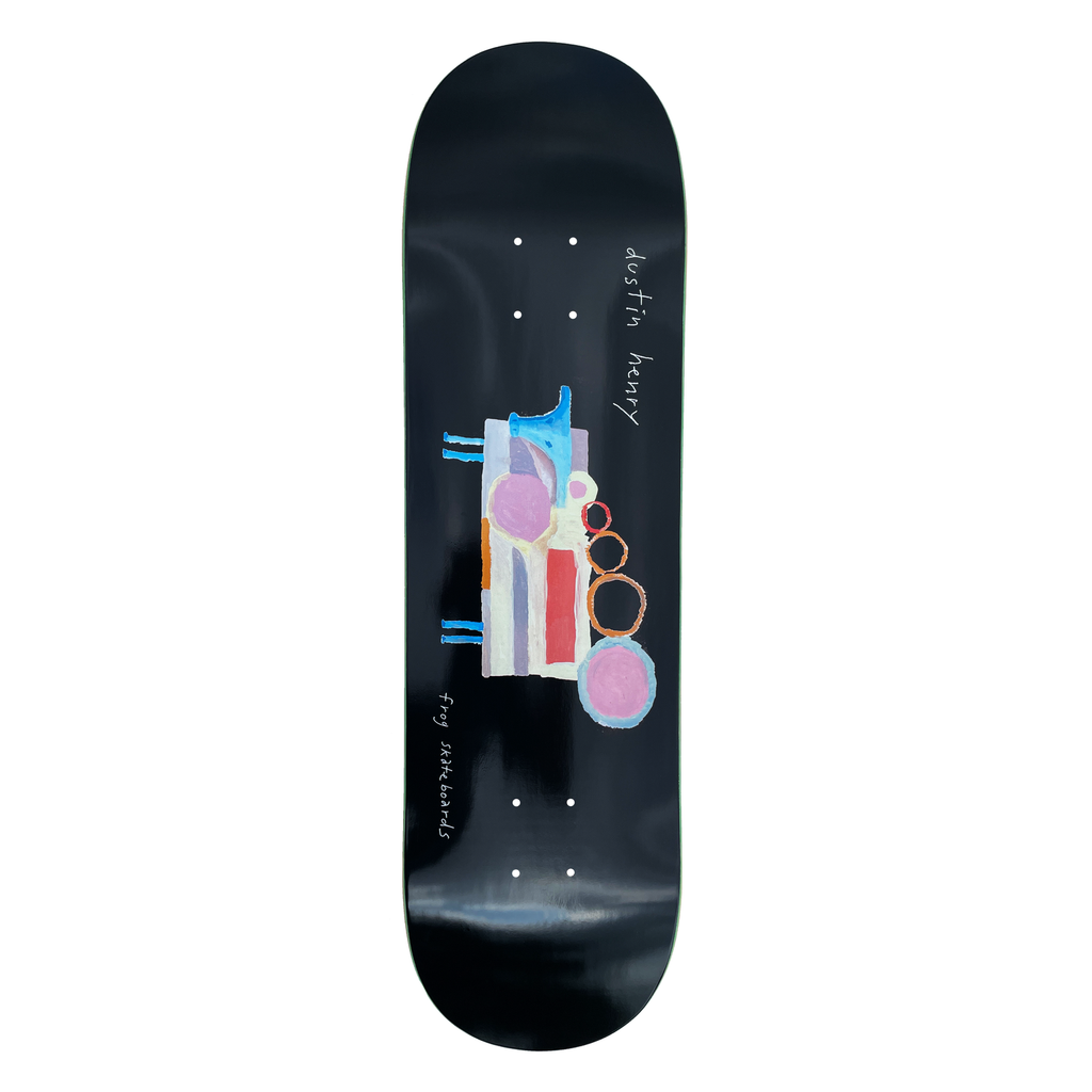 Frog Painted Cow Henry Deck 8.5 - People Skate and Snowboard