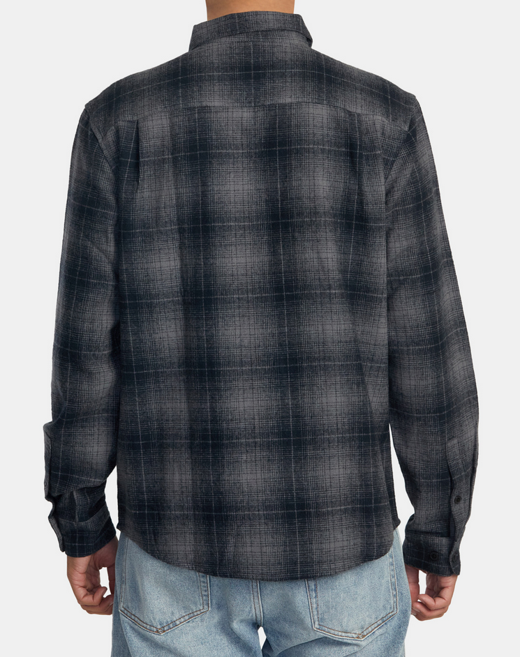 RVCA Dayshift Flannel Shirt - People Skate and Snowboard