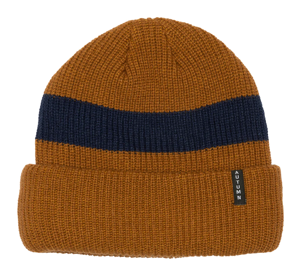 Autumn Band Fleece Lined Beanie - People Skate and Snowboard
