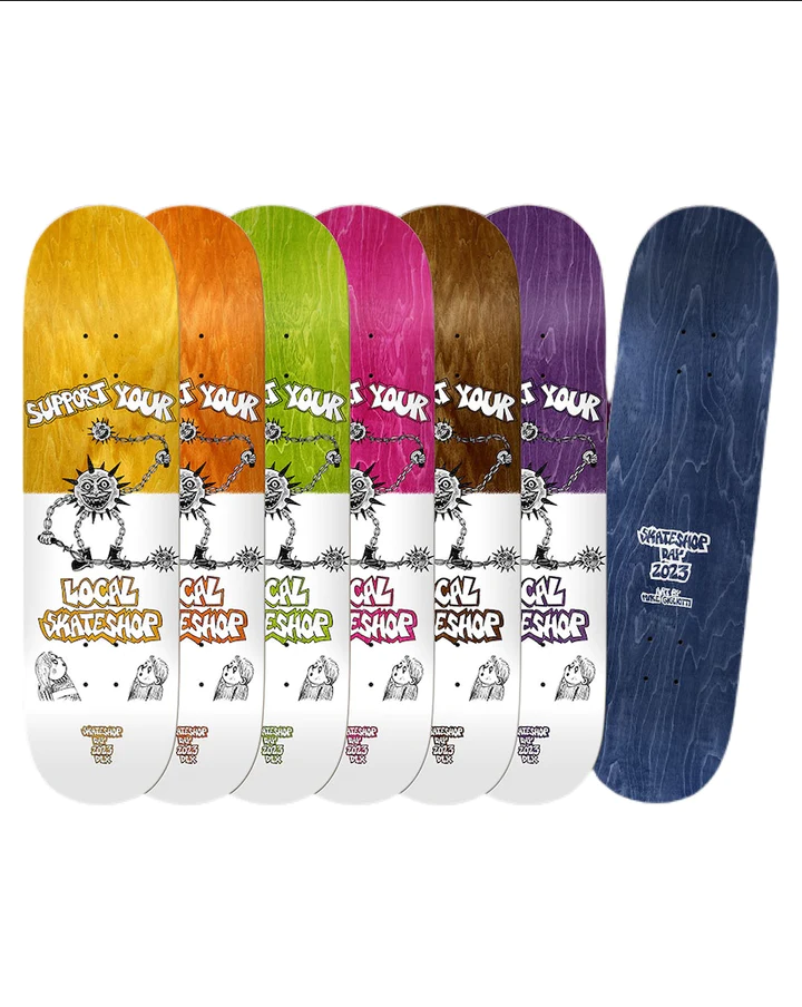 Deluxe skateboard shop