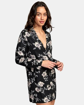 RVCA Women's Downer Blazer Dress - People Skate and Snowboard