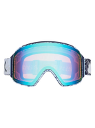 Anon Encounters with Lucas Beaufort M4 snow goggles in LB Midnight Gus color, front view showing their sleek design and tinted lenses.