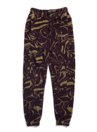 Men's Burton Cinder Pants in Liquid Bear Hug color, showing the relaxed fit and durable fabric with Burton branding details.