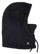 Burton Lynx Hood in true black, snow face protection accessory, lightweight and snug-fitting for winter outdoor activities.