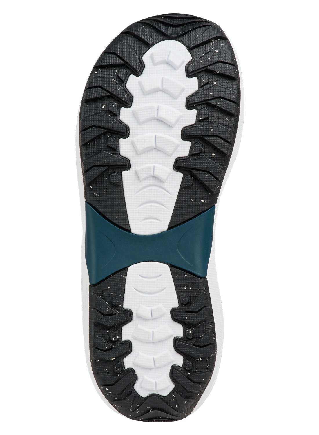 Black and white Burton Men's Waverange Plus Step On snowboard boots with side view, designed for men and snowboarding enthusiasts.