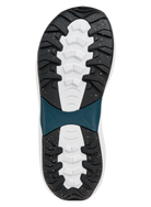 Black and white Burton Men's Waverange Plus Step On snowboard boots with side view, designed for men and snowboarding enthusiasts.