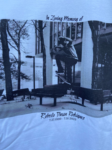 Roberto Duran Rodriguez Memorial tee - People Skate and Snowboard