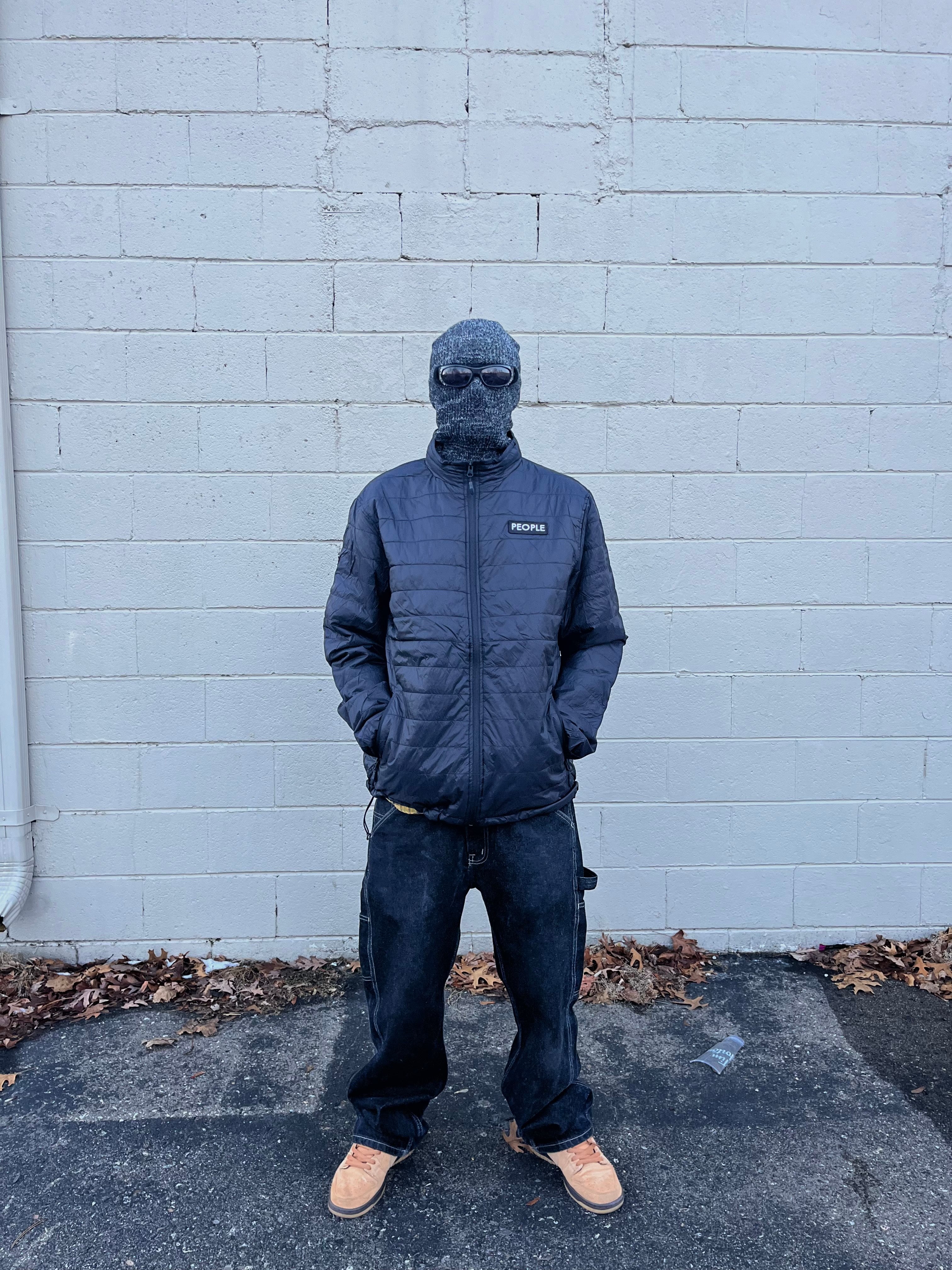 People Quad Puffy Jacket - People Skate and Snowboard